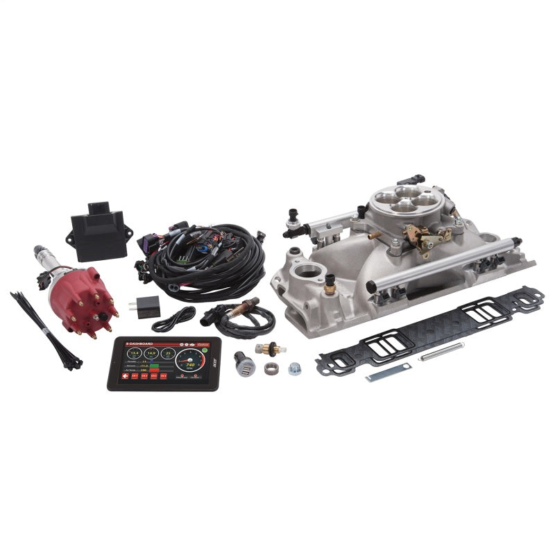 Edelbrock Pro Flo 4 EFI System Seq Port SBC 1986 & Earlier 675 Max HP 42lb/hr 35690