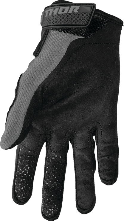 THOR Youth Sector Gloves - Gray/White - Small 3332-1750