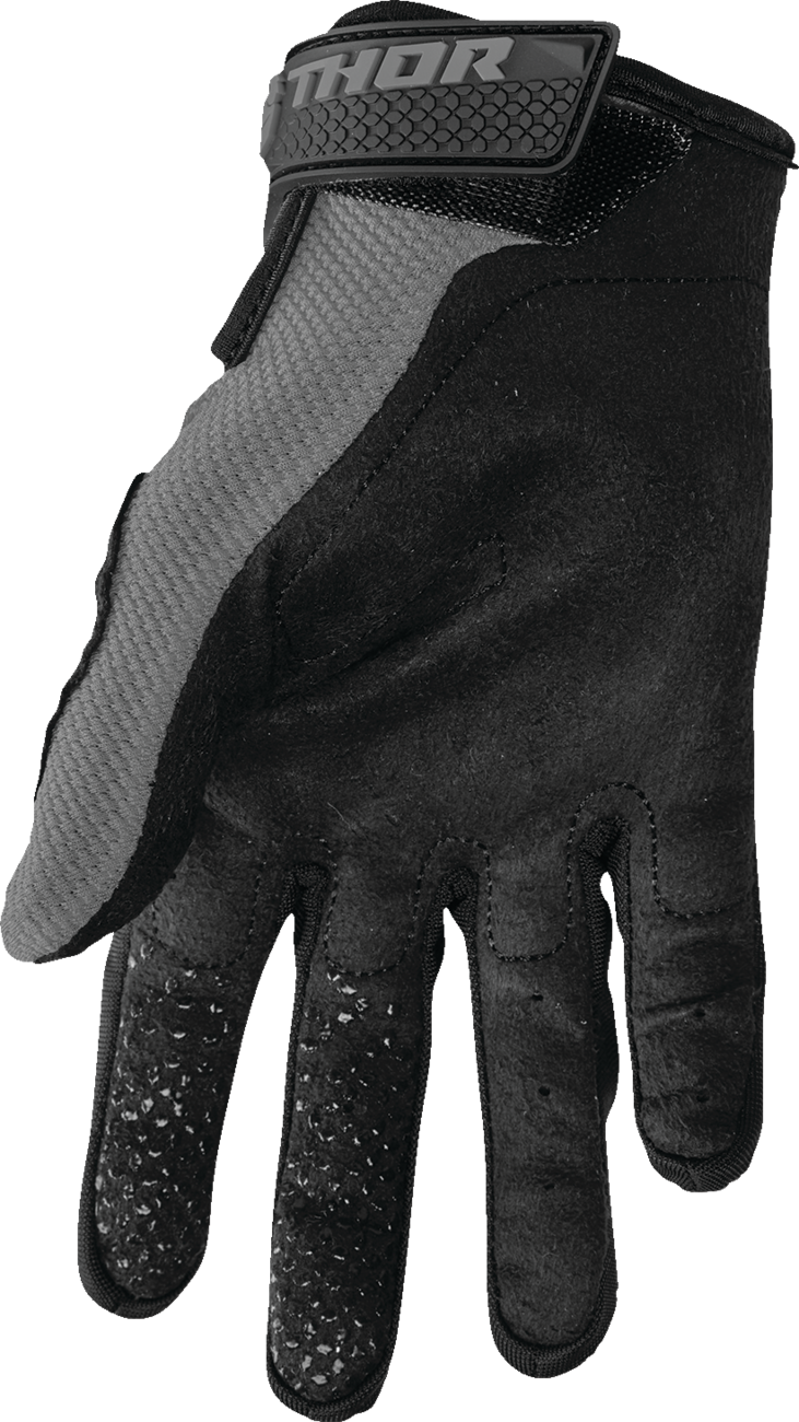 THOR Youth Sector Gloves - Gray/White - 2XS 3332-1748