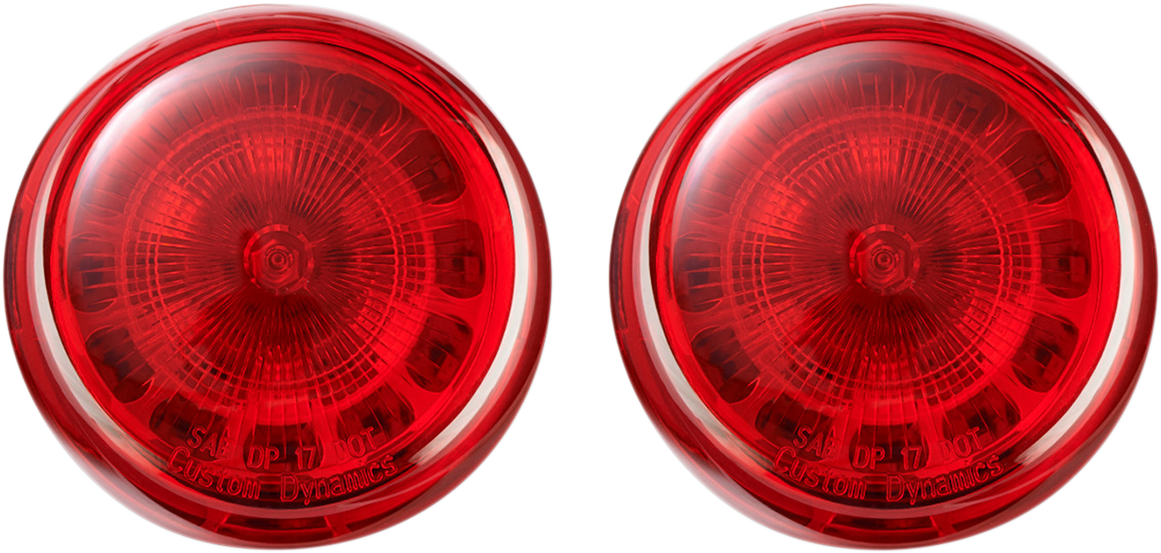 CUSTOM DYNAMICS Bullet Signal Insert - 1156 - Red PB-R-1156