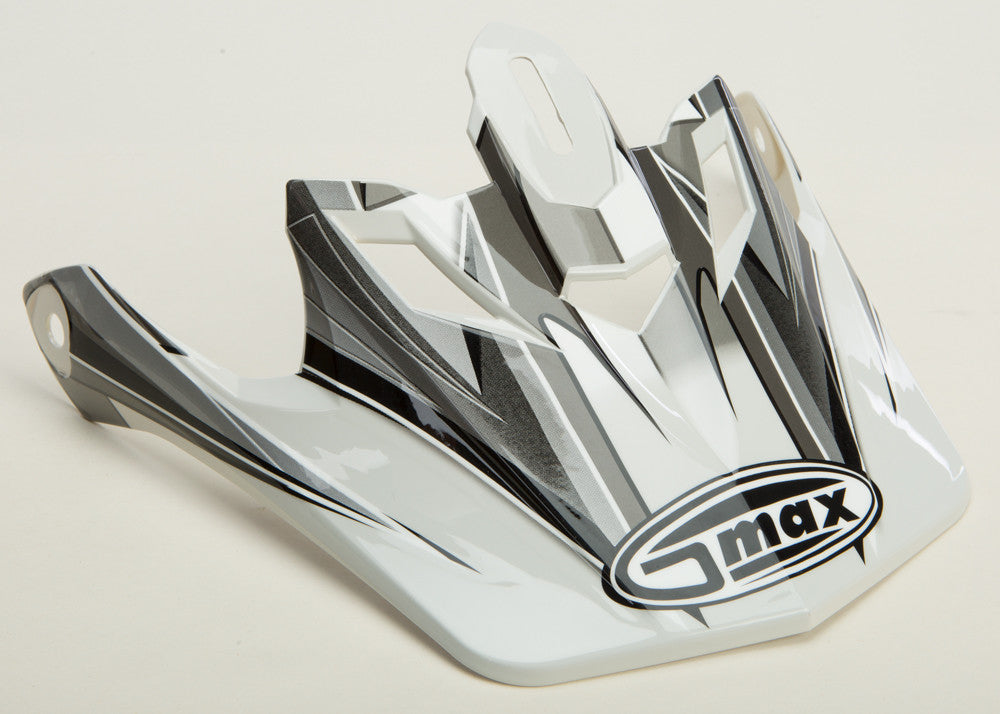 GMAX Gm-46x-1 Xs-S Core Visor (White/Black/Silver) G980281
