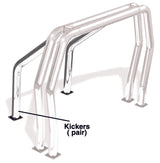 Go Rhino RHINO Bed Bar - Kickers - Chrome 9560C