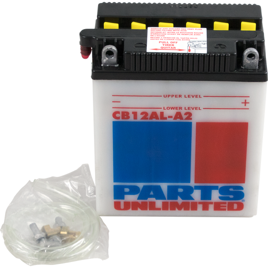 Parts Unlimited Battery - Yb12al-A2 Cb12al-A2