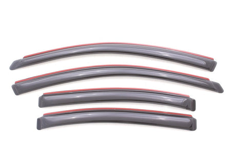 AVS 09-15 Nissan Maxima Ventvisor In-Channel Front & Rear Window Deflectors 4pc - Smoke 194100