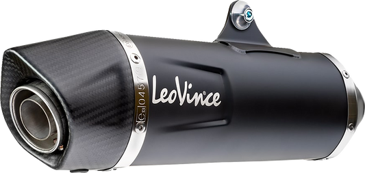 LEOVINCE Nero Slip-On Muffler - Black 14057