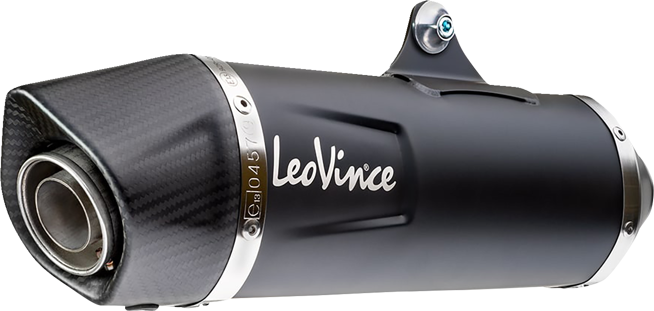 LEOVINCE Nero Slip-On Muffler - Black 14057