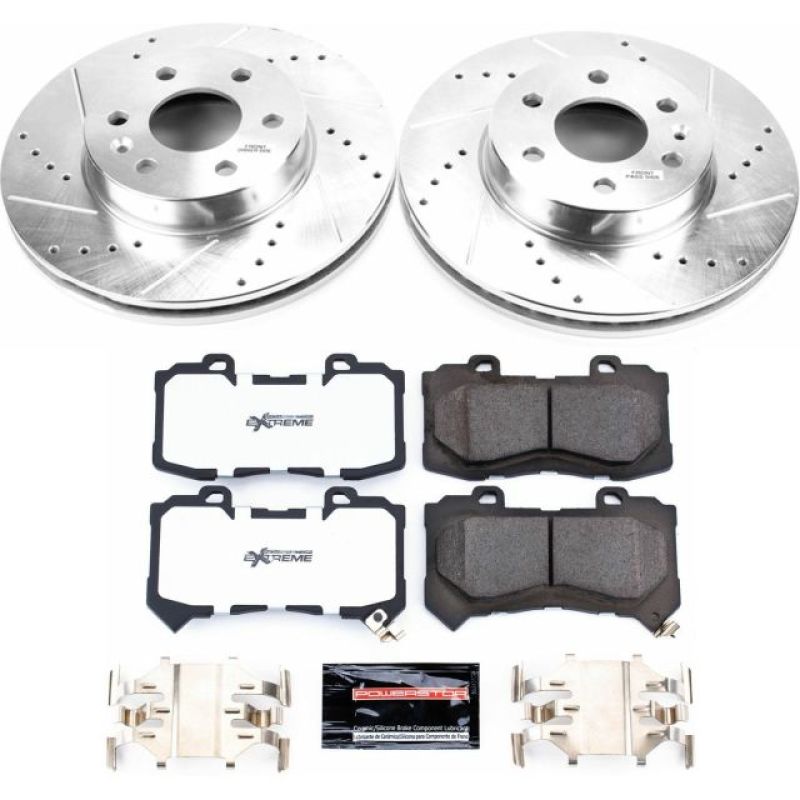 Power Stop 15-18 Chevrolet Colorado Front Z36 Truck & Tow Brake Kit K7126-36