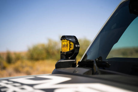 DV8 21-22 Ford Bronco A-Pillar Pod Light Mounts LBBR-02
