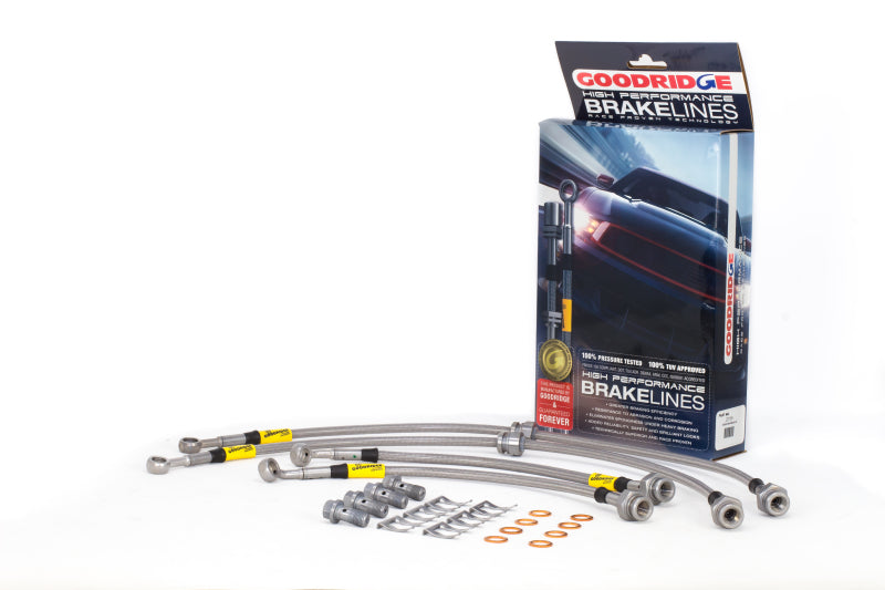 Goodridge 09-13 Nissan Maxima All Models Stainless Steel Brake Lines Kit 22136