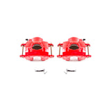 Power Stop 94-96 Chevrolet Impala Front Red Calipers w/o Brackets - Pair S4020