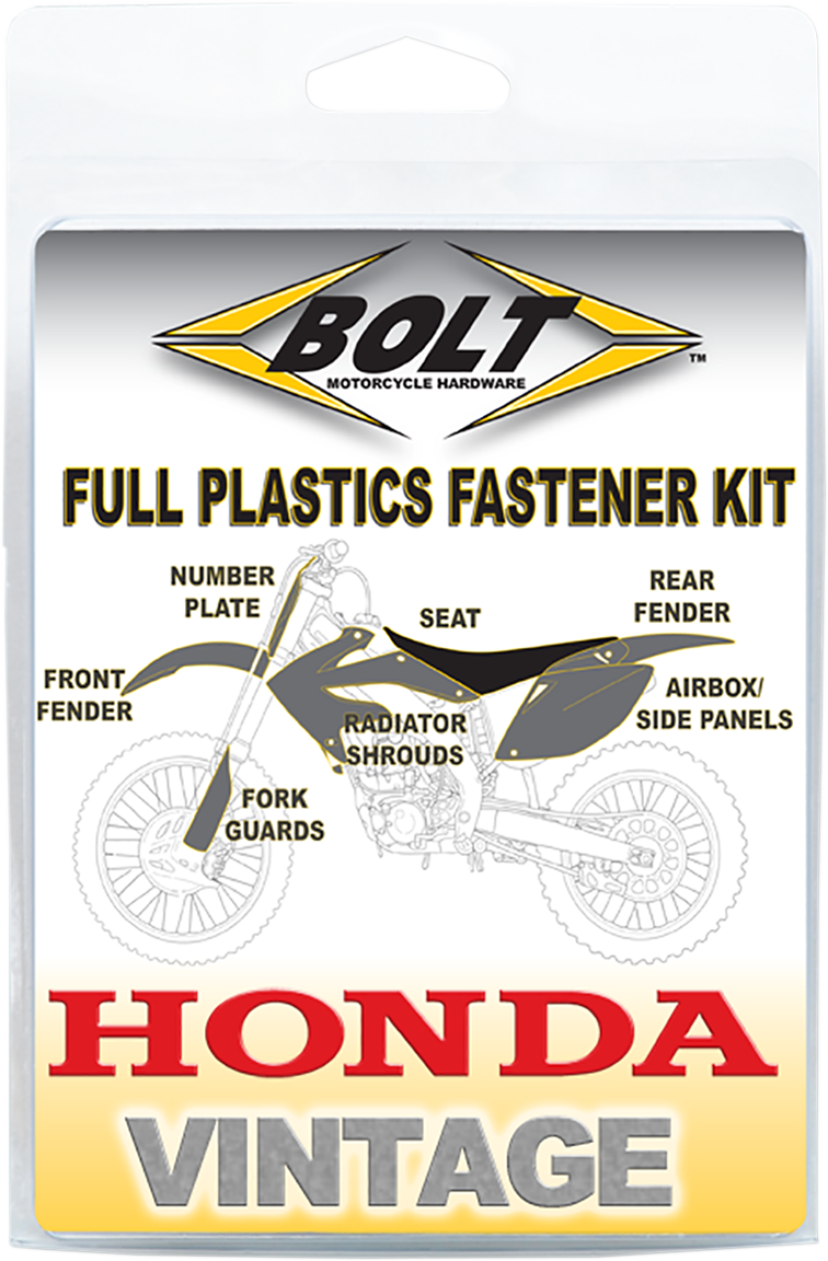 BOLT Fastener Body Kit - Honda - CR HON-9092102