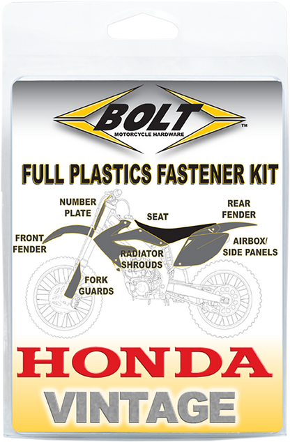 BOLT Fastener Body Kit - Honda - CR HON-9092102