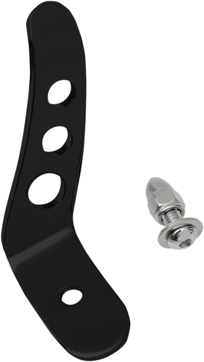 DRAG SPECIALTIES Kickstand Extension - Black - Touring C32-0477GB