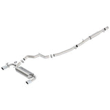 Ford Racing 2016-2017 Focus RS Active Sport Cat-Back Exhaust System w/ Polished Tips M-5200-FRS