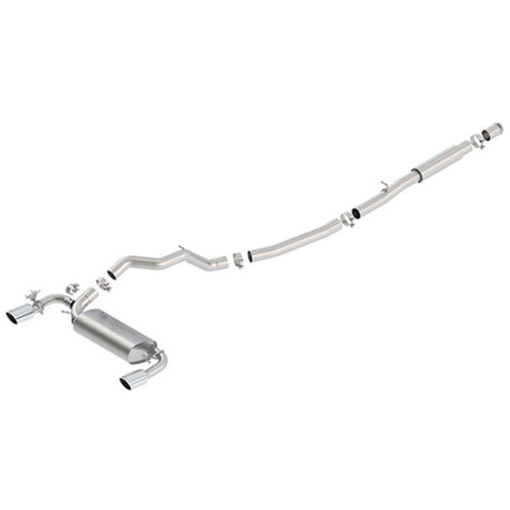 Ford Racing 2016-2017 Focus RS Active Sport Cat-Back Exhaust System w/ Polished Tips M-5200-FRS