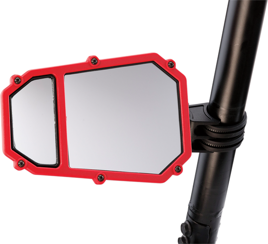 MOOSE UTILITY Side Mirror Accent Frame - Red ES2-RED