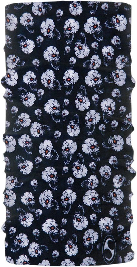 SCHAMPA & DIRT SKINS Mini Skulls Neck Tube TUBE-64