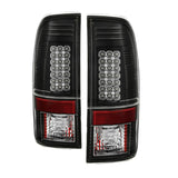Spyder Ford Super Duty 08-15 LED Tail Lights Black ALT-YD-FS07-LED-BK 5003898