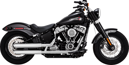 VANCE & HINES 3" Twin Slash Slip-On Muffler - Chrome 16376