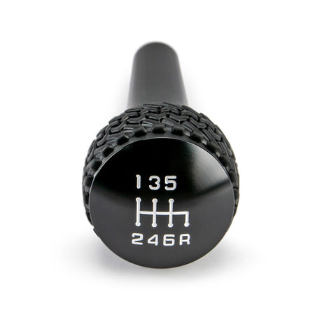 DV8 Offroad 2005-2010 Jeep TJ/JK 6-Speed Shift Knob Black Finish D-JP-180012-BK