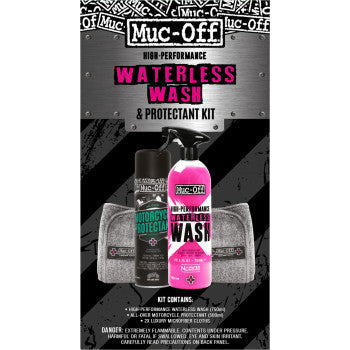 IN STOCK MUC-OFF USA Motorcycle Waterless Wash & Protectant Kit 20029US