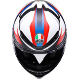 AGV Helmet K6 S Timewarp Matte Black/Red/Blue 2x 2118395016-028-XXL