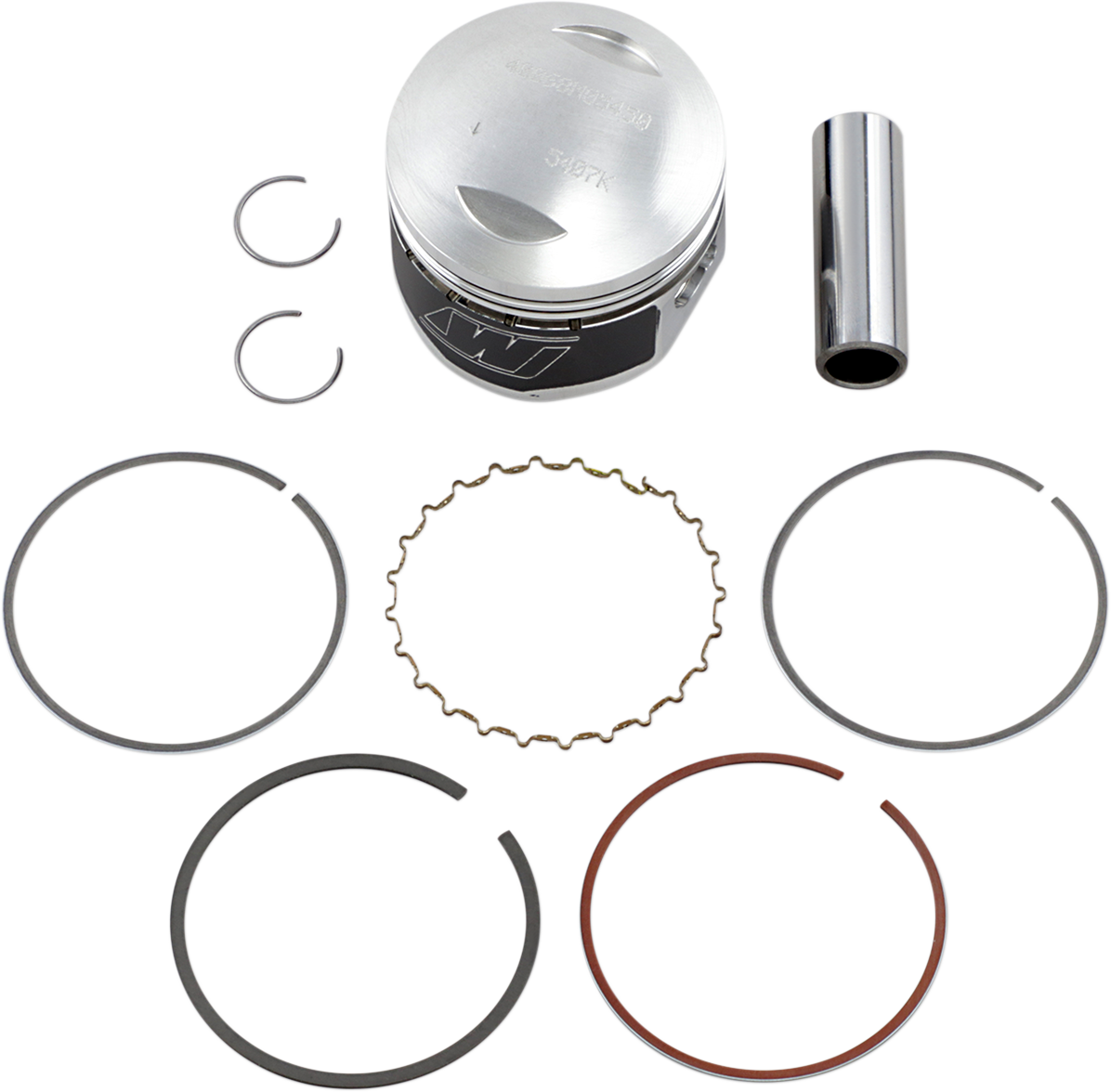 WISECO Piston Kit - Raptor 125 - 11:1 High-Performance 40068M05450