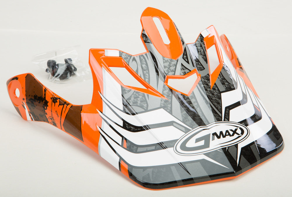 GMAX Gm-46x-1 Shredder Visor Orange Md-3x G046007