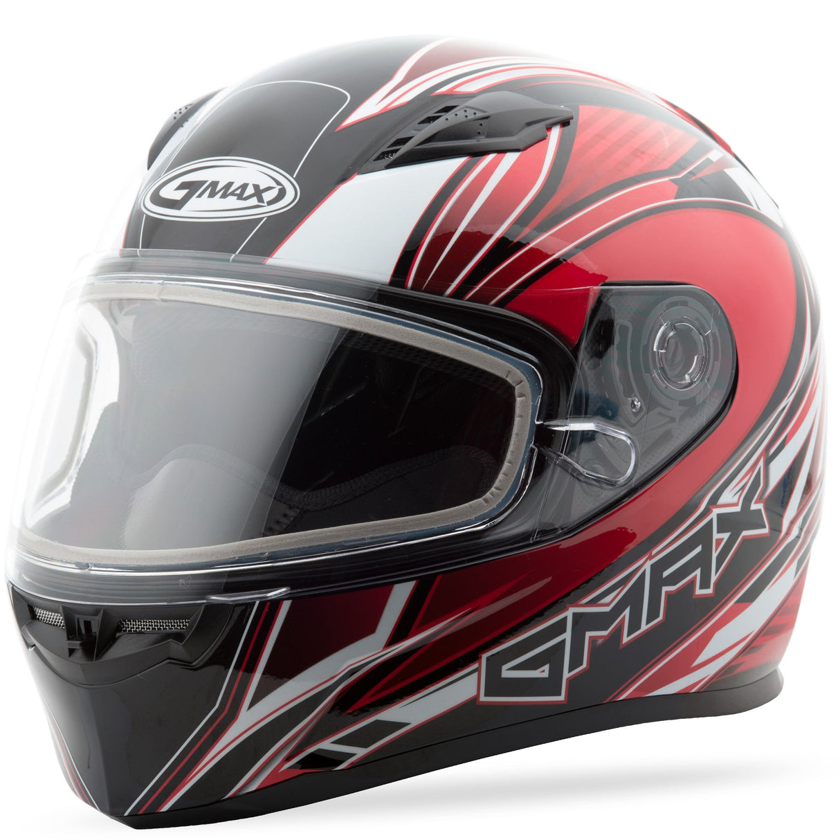 GMAX Ff-49 Full-Face Sektor Snow Helmet Red/White/Black Sm G2491204 TC-1