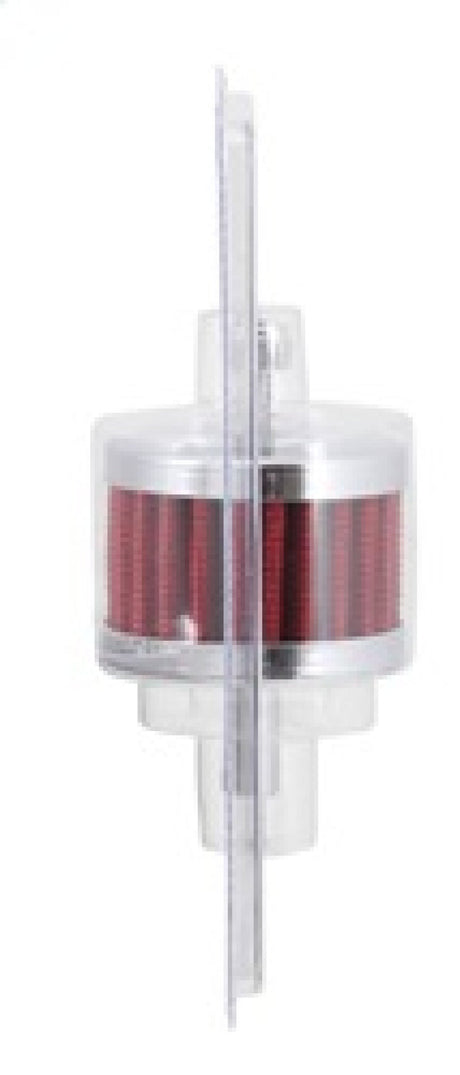 K&N Steel Base Crankcase Vent Filter 3/8in OD Tube  2in OD 1-1/2in Height 62-1090