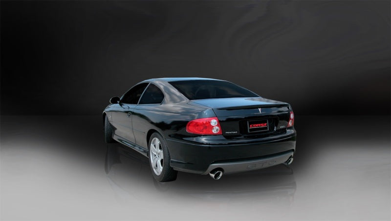 Corsa 05-06 Pontiac GTO 6.0L V8 2.5in Sport Cat-Back + XPipe Exhaust Polished Tips 14189
