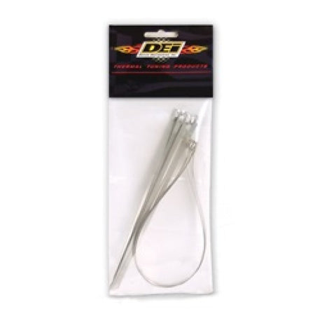 DEI Stainless Steel Locking Tie Eight 8in and Four 14in per pack 10205