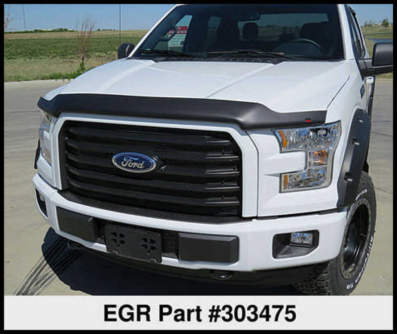 EGR 15+ Ford F150 Superguard Hood Shield - Matte (303475) 303475