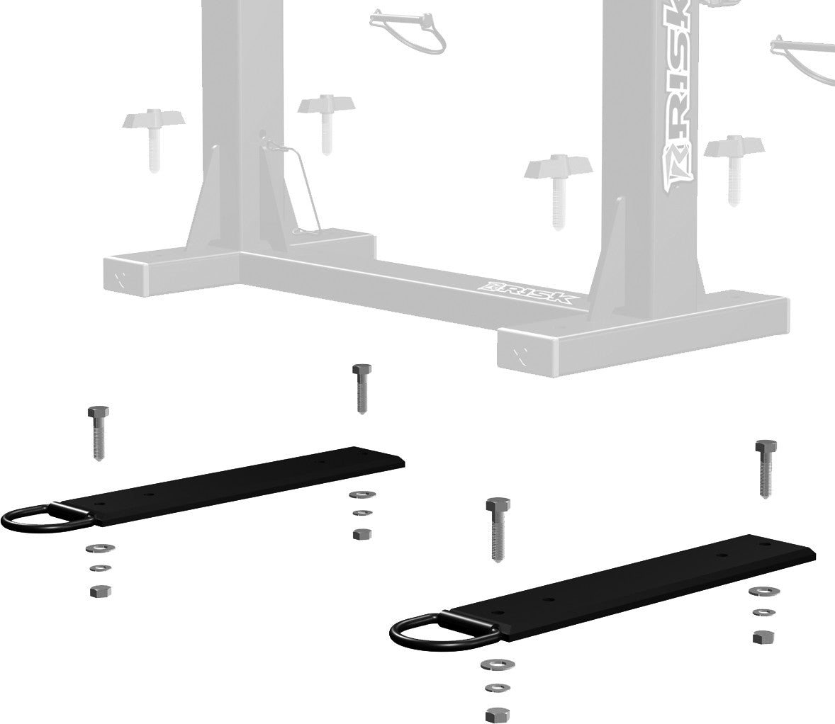 RISK RACING Trailer Plates 77869