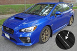 Rally Armor 15+ Subaru WRX & STi Sedan Only UR Black Mud Flap w/ White Logo MF32-UR-BLK/WH