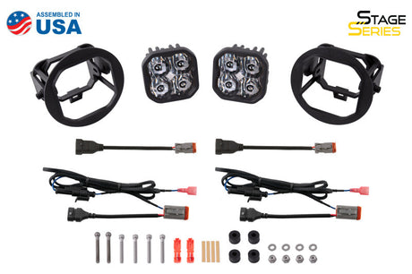 Diode Dynamics SS3 Pro Type FT Kit - White SAE Fog DD6234