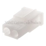 NAMZ AMP Mate-N-Lock 2-Position Female OEM Style Connector (HD 72034-71) NA-1-480318-0