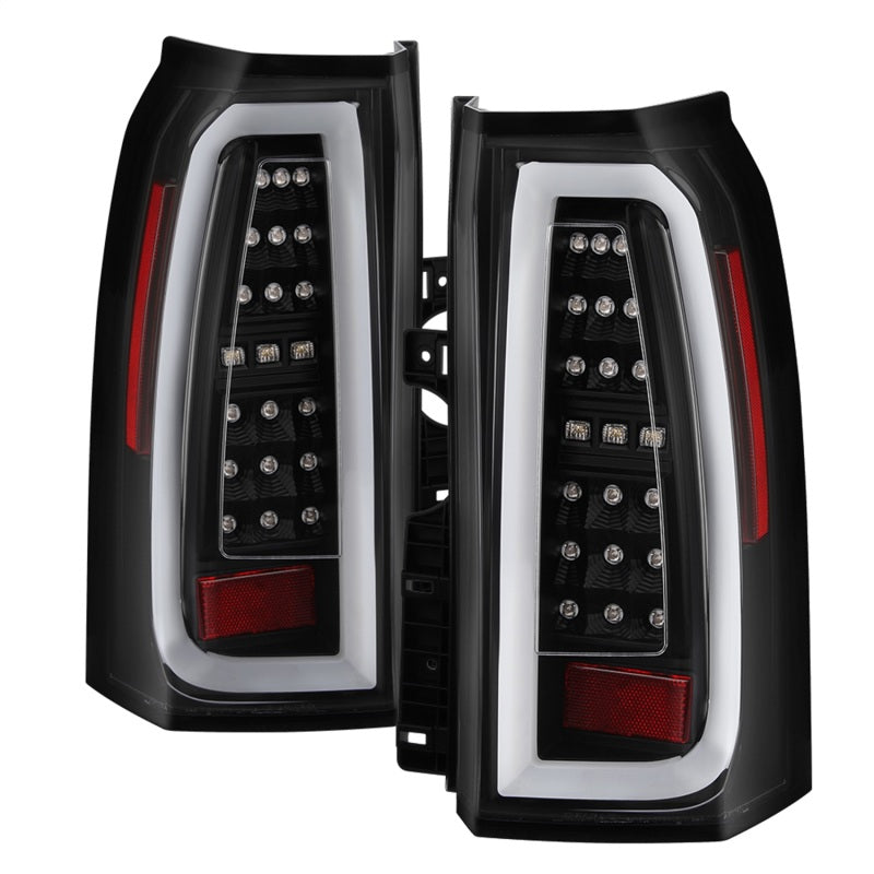 Spyder 15-17 GMC Yukon LED Tail Lights - Black (ALT-YD-GY15-LED-BK) 5085702