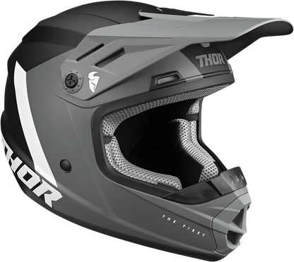 THOR Youth Sector Helmet - Chev - Gray/Black - Small 0111-1481