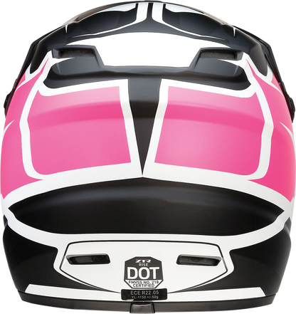 Z1R Youth Rise Helmet - Flame - Pink - Medium 0111-1452