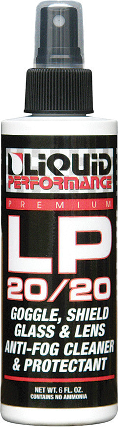LIQUID PERFORMANCE20/20 Anti-Fog Cleaner & Protectant 4oz734
