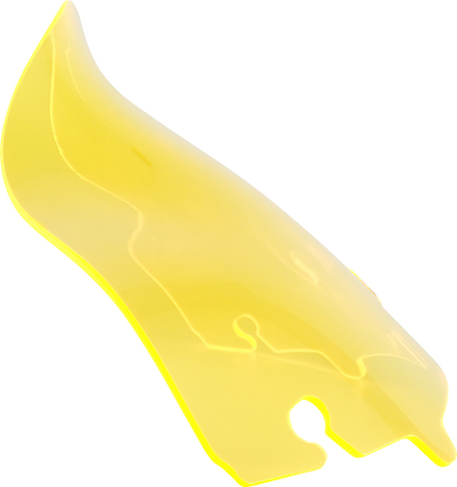 KLOCK WERKS Kolor Flare™ Windshield - 6.5" - Yellow Ice - FLH KWW-01-0644