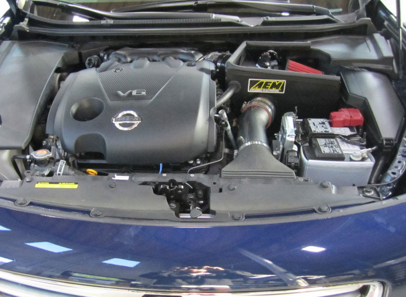 AEM 11-12 Nissan Maxima 3.5L V6 Silver Cold Air Intake 21-712C