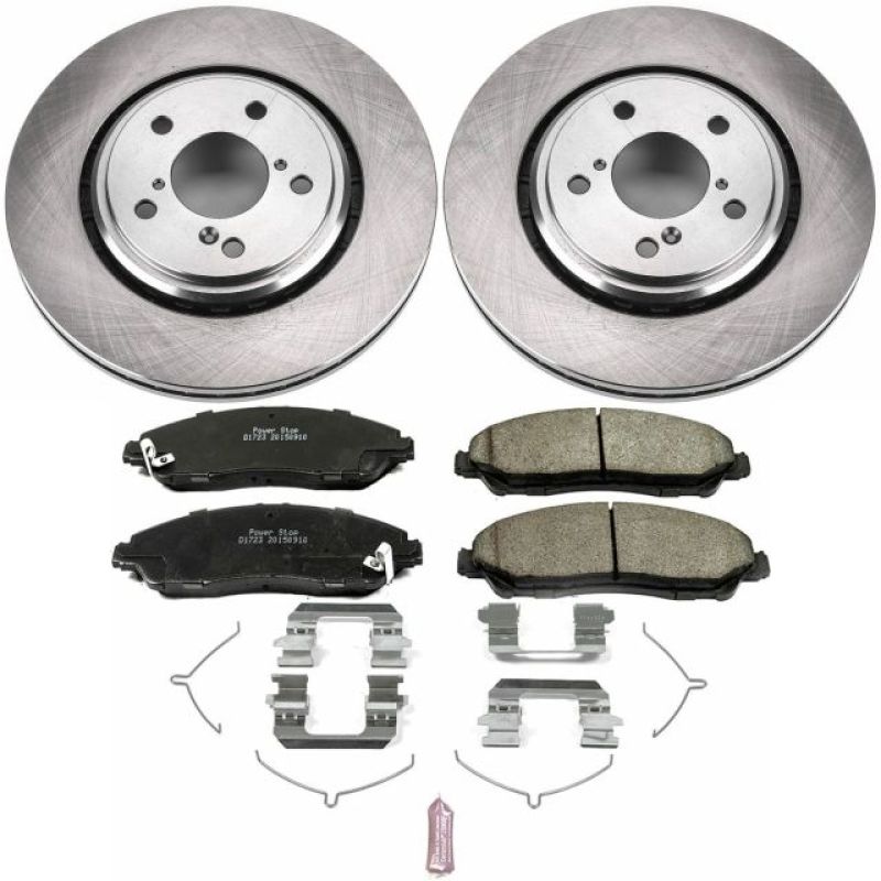Power Stop 17-19 Acura MDX Front Autospecialty Brake Kit KOE7352