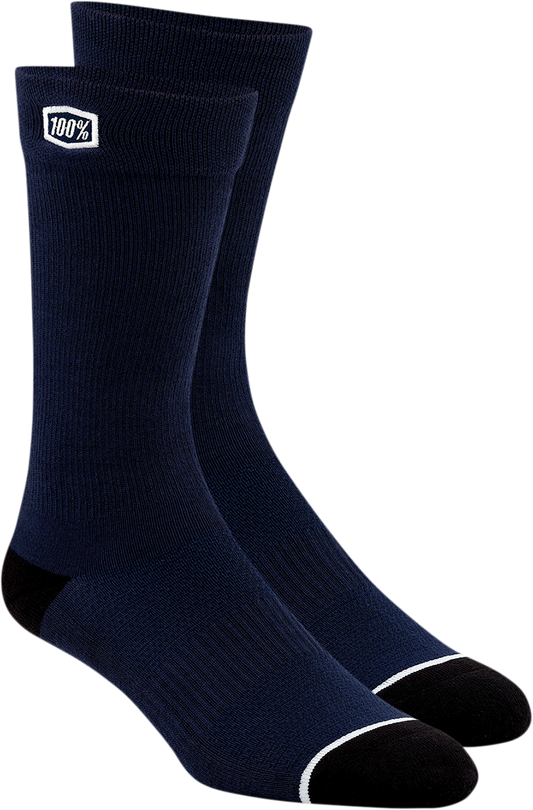 100% Solid Socks - Navy - Small/Medium 20050-00004