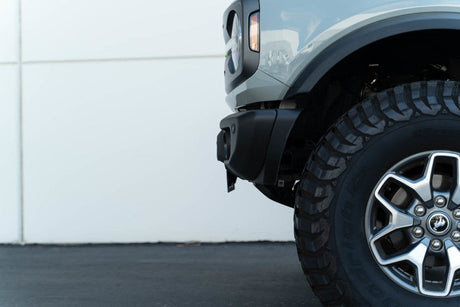 DV8 Offroad 21-23 Ford Bronco Capable Bumper Front License Plate Mount LPBR-04