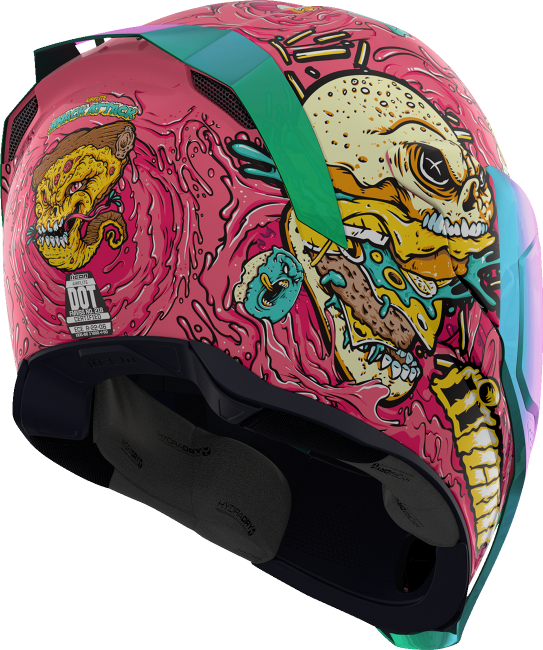 ICON Airflite™ Helmet - Snack Attack - MIPS® - Pink - 3XL 0101-16933