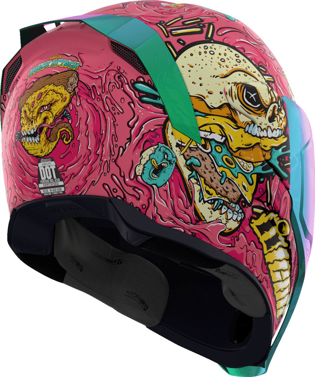 ICON Airflite™ Helmet - Snack Attack - MIPS® - Pink - XL 0101-16931