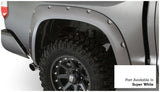 Bushwacker 16-18 Toyota Tundra Fleetside Pocket Style Flares 4pc 66.7/78.7/97.6in Bed - Super White 30918-13