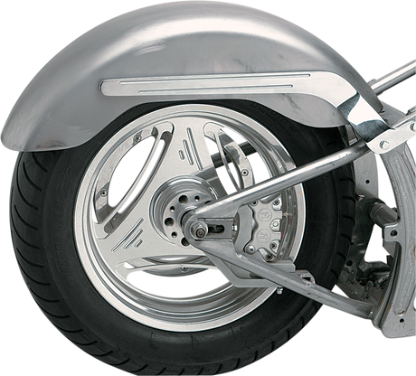RUSS WERNIMONT DESIGNS Gambler Custom Rear Fender - Steel - 8.5" W x 33.75" L 380331